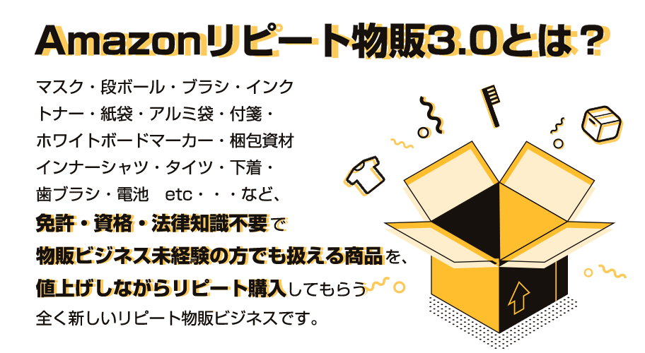 Amazonリピート物販3.0とは?
